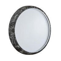Настенно-потолочный светильник SONEX Mramo black 7639/EL пластик белый 