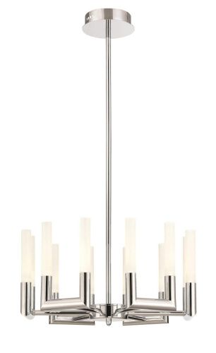 Подвесная светодиодная люстра Lucia Tucci Flop 3390.12 Chrome 