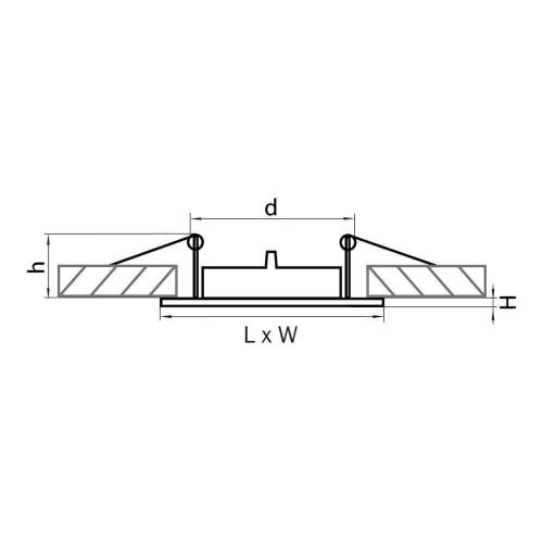 Встраиваемый светильник Lightstar Lega16 011944  фото 3