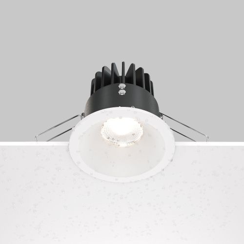 Встраиваемый светодиодный светильник Maytoni Technical Zoom Dim Triac DL034-L12W4K-D-W  фото 5