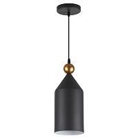 Подвес SONEX Bolli 4091/1 металл черный 