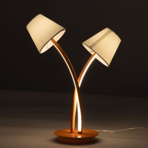 480033002 Аэлита 2*6W LED 220 V наст. лампа  фото 2