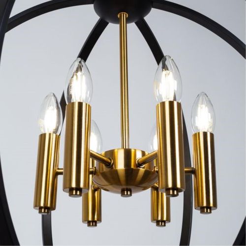 Подвесная люстра Arte Lamp Castula A7013SP-6BK  фото 3