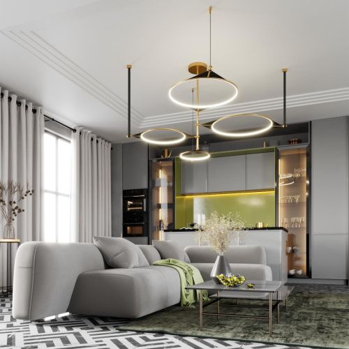 Подвесной светодиодный светильник Odeon Light Vikema 4995/150L  фото 2