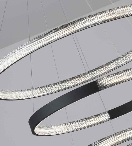 Подвесной светодиодный светильник Kink Light Далим 09430-40+60+80A,19  фото 3