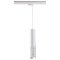 Трехфазный трековый светодиодный cветильник, провод 1м SONEX Mais led 358505 алюминий белый 