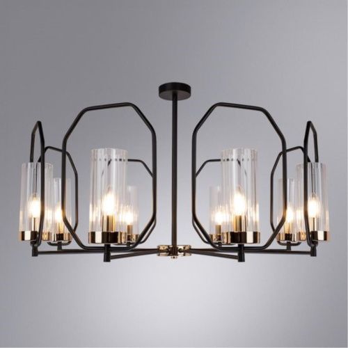 Подвесная люстра Arte Lamp Celaeno A7004PL-8BK  фото 2