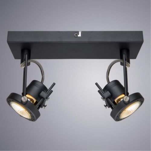Спот Arte Lamp Costruttore A4300AP-2BK  фото 2