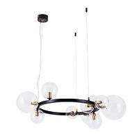 Подвесная люстра Arte Lamp Vincent A7790SP-10BK 
