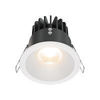 Встраиваемый светодиодный светильник Maytoni Technical Zoom Dim Triac DL034-L12W3K-D-W 