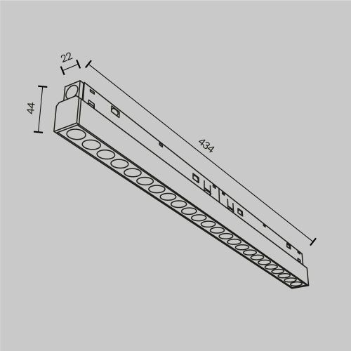 Трековый светильник Technical TR031-4-24W3K-M-DS-W  фото 7