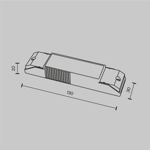 Аксессуар Technical PSL-DL40-S-150-300mA  фото 3