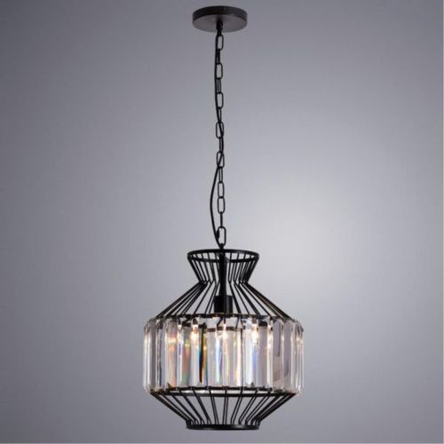 Подвесной светильник Arte Lamp Cassel A1789SP-1BK  фото 2