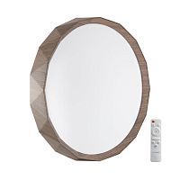 Настенно-потолочный светильник SONEX Zif wood 7637/EL пластик белый 