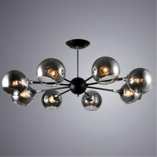 Потолочная люстра Arte Lamp Lagos A2708PL-8BK  фото 2