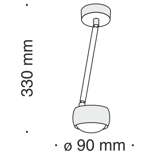 Потолочный светильник Technical MOD072CL-L8W3K  фото 2