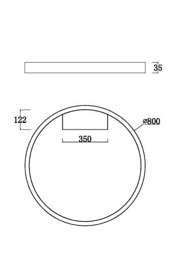 Потолочный светильник Maytoni Rim MOD058CL-L50W3K  фото 5