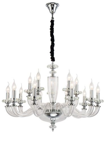 Подвесная люстра Lucia Tucci Ashanti 1255.15 clear 