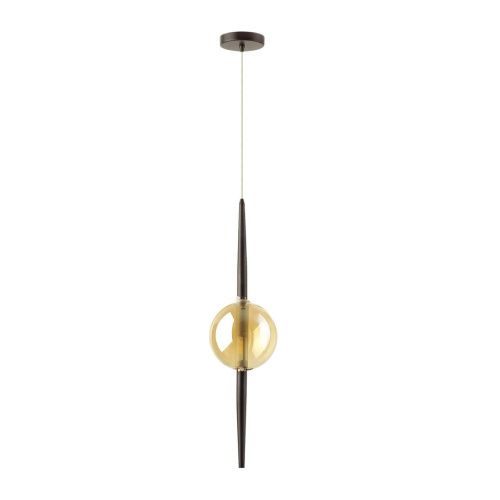 Подвес SONEX Lazia 4684/1 стекло янтарный 