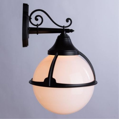 Уличный настенный светильник Arte Lamp Monaco A1492AL-1BK  фото 2