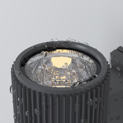 Настенный светильник Maytoni Rando O419WL-01GR  фото 5