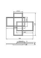 Потолочный светильник Maytoni MOD015CL-L80WK 