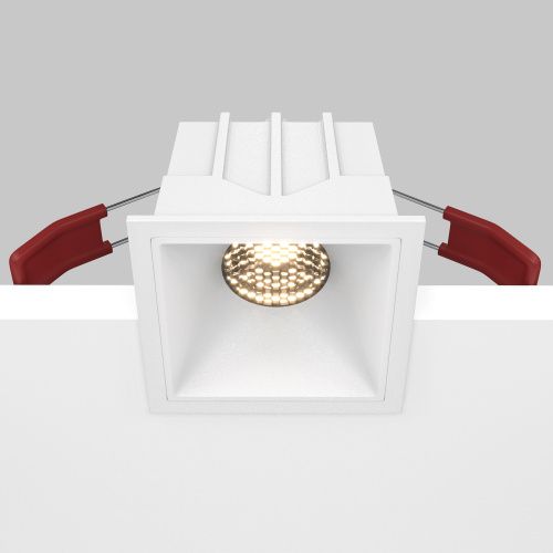 Встраиваемый светильник Maytoni Alfa LED DL043-01-10W3K-SQ-W  фото 9