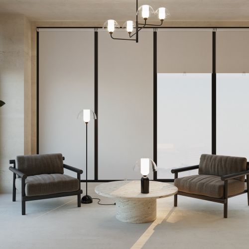 Напольный светильник (торшер) Maytoni MOD177FL-01B  фото 3