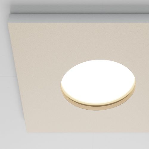 Встраиваемый светильник Maytoni Technical DL083-01-GU10-SQ-W  фото 3