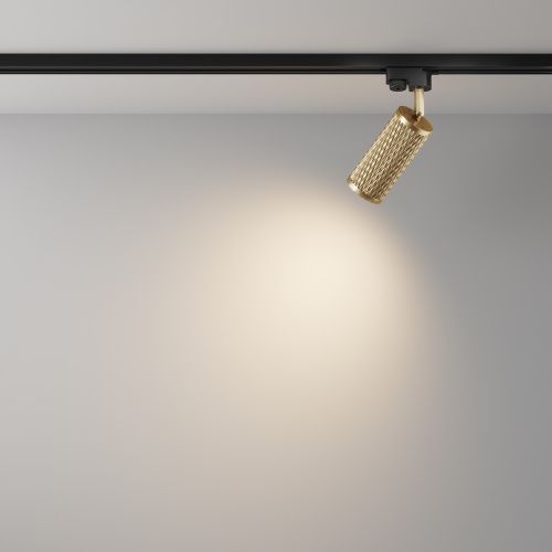 Трековый светильник Maytoni Track TR011-1-GU10-G  фото 6