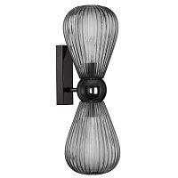 Бра SONEX Elica 5417/2W стекло серый 