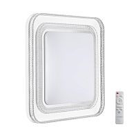 Настенно-потолочный светильник SONEX Suzy silver 7685/EL пластик белый 