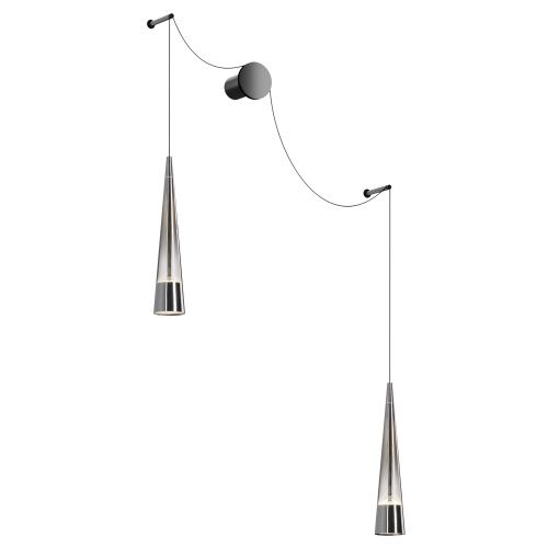 Подвесной светодиодный светильник Maytoni Sintesi P090WL-L24CH3K  фото 9